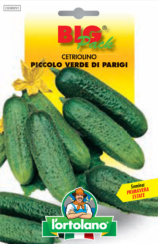 Immagine prodotto CETRIOLINO Piccolo verde di Parigi