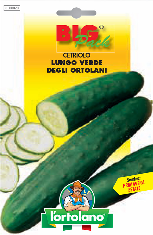 Immagine prodotto CETRIOLO Lungo verde degli ortolani